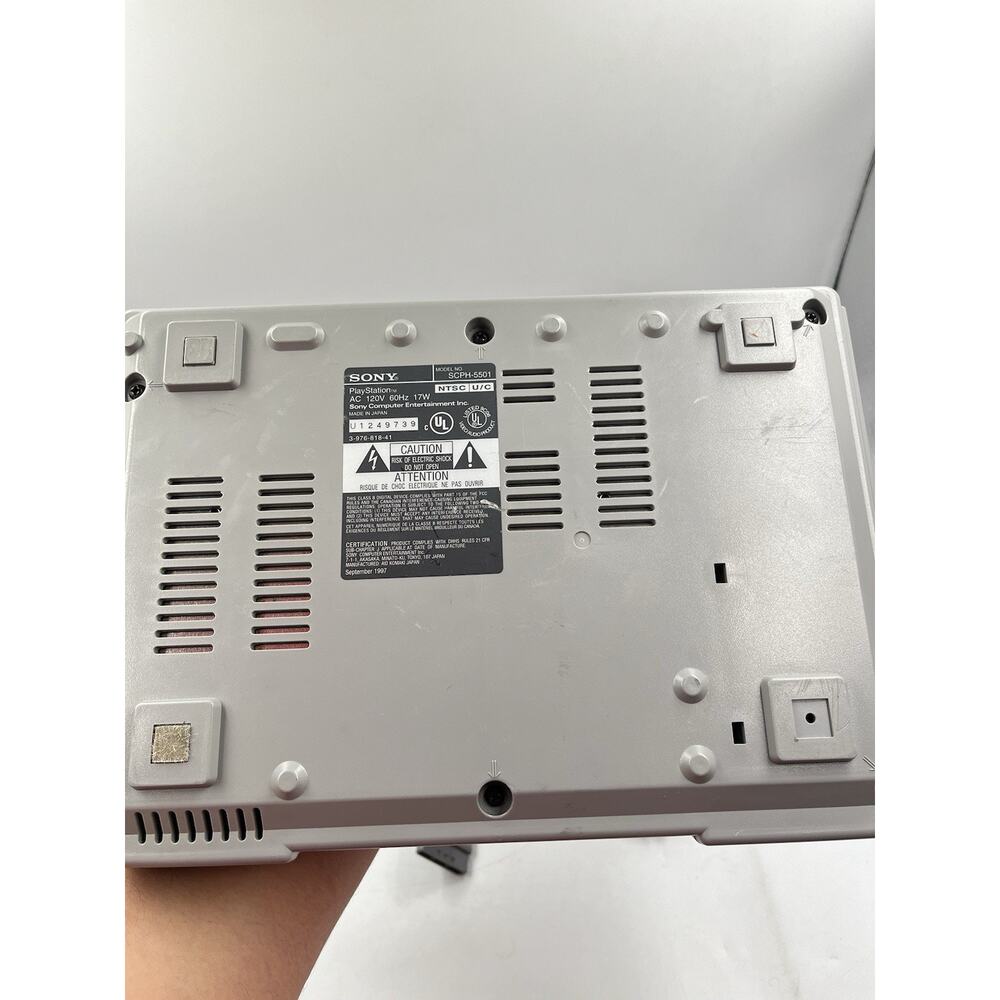 Sony PlayStation 1 Console Bundle TESTED WORKS PS1 Video Game System - Picture 12 of 13